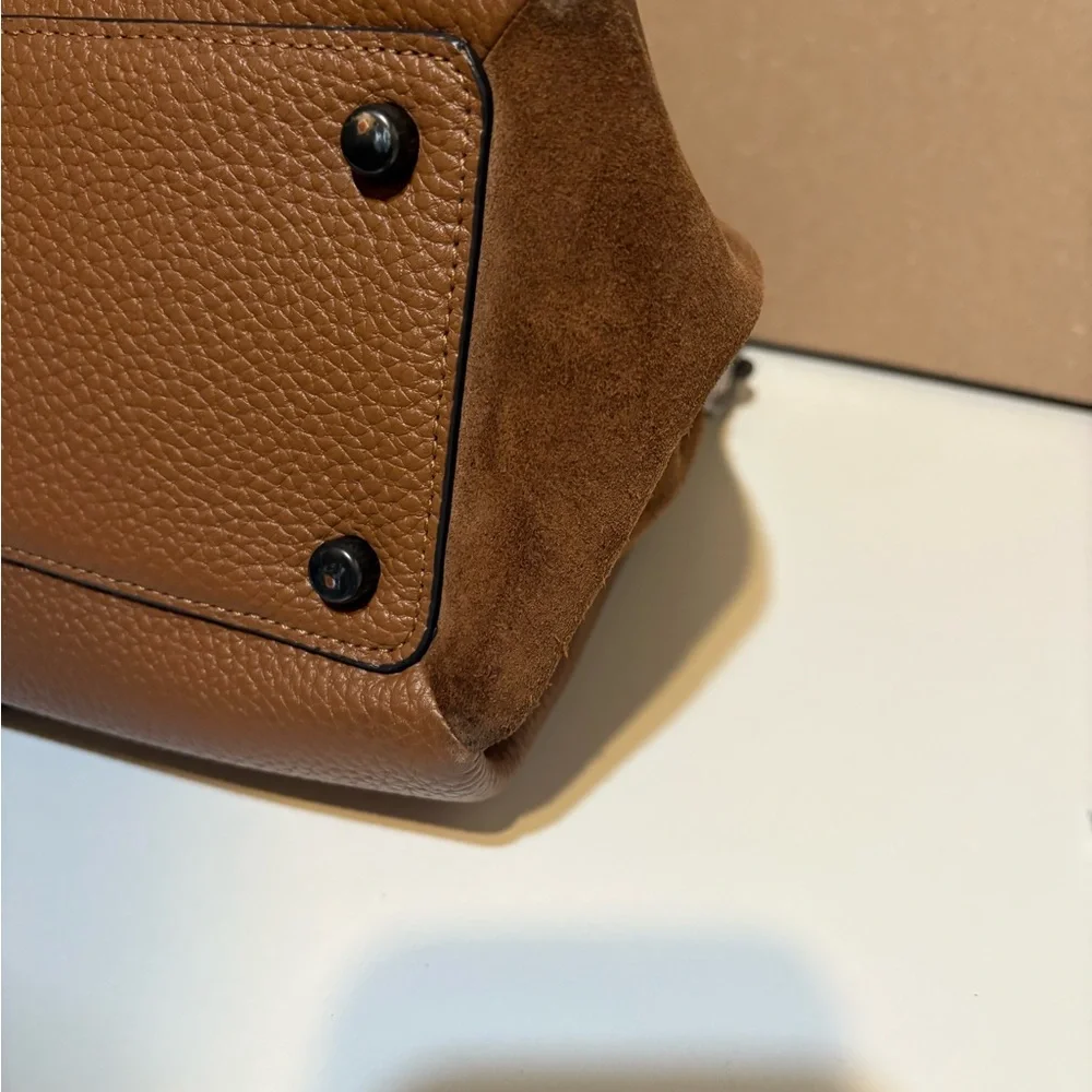 Coach May Shoulder Bag with Snakeskin Detail 4612 - Picture 5 of 13